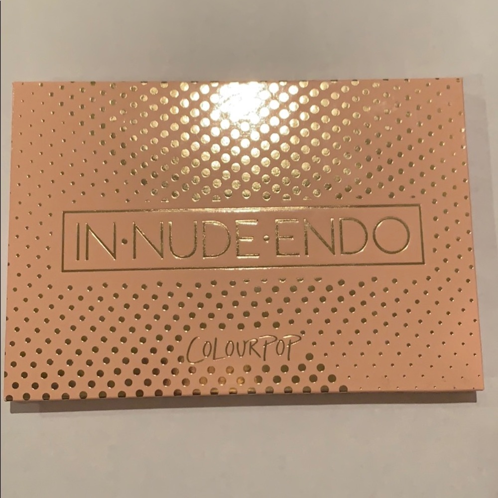 Colorpop in nude endo highlight palette